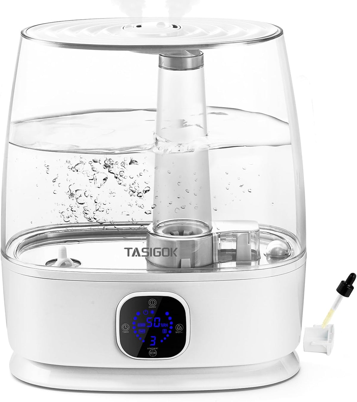 TASIGOK Humidificadores para dormitorio y hogar, humidificador de a...
