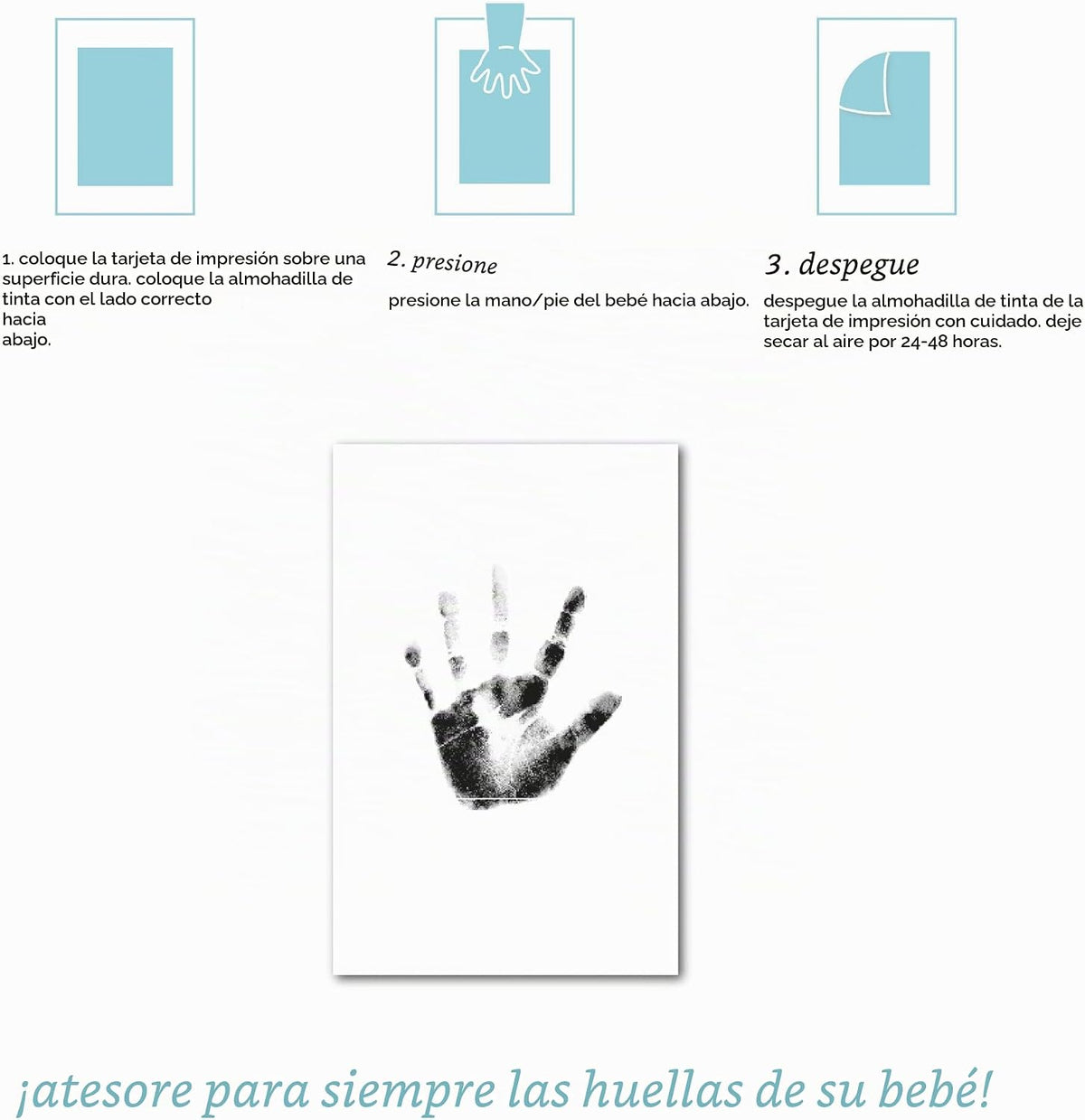 Pearhead Libro de recuerdos de lino para bebé niño o niña, libro de...