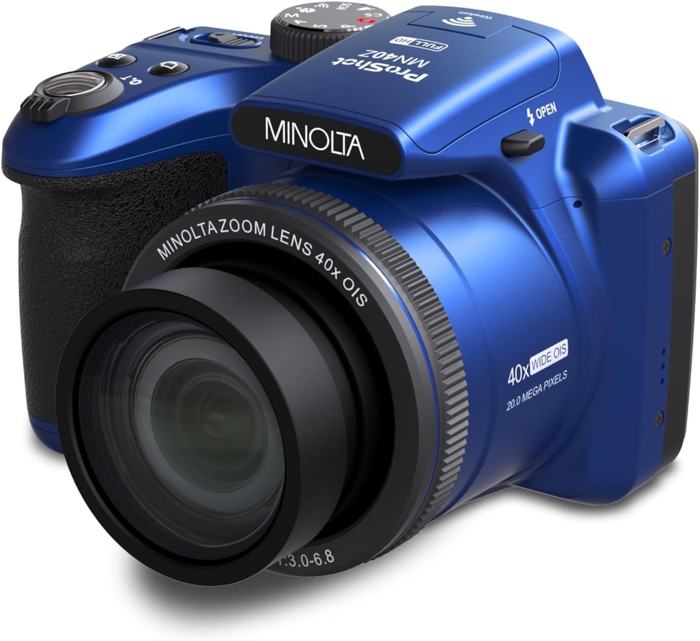 Minolta MN40Z ProShot 20 MP \/ 1080P FHD Bridge Cámara con zoom ópt...