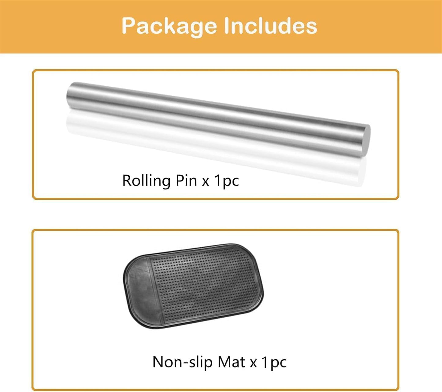 tonchean Tabla de cortar de acero inoxidable 304 con labio, tabla d...