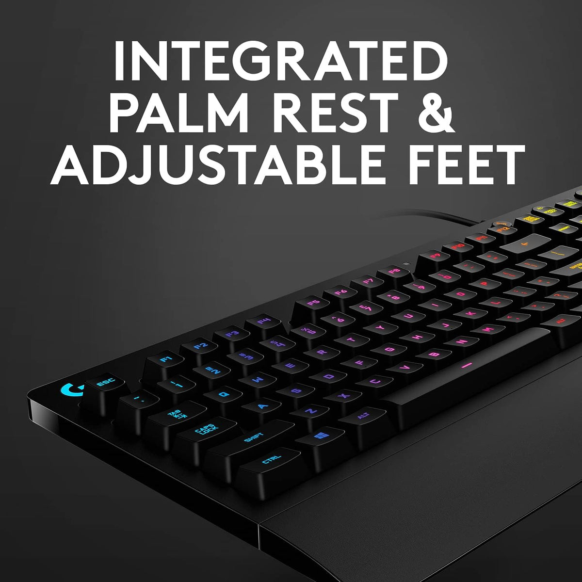 Logitech G213 Prodigy Teclado RGB con cable para juegos - Negro | L...