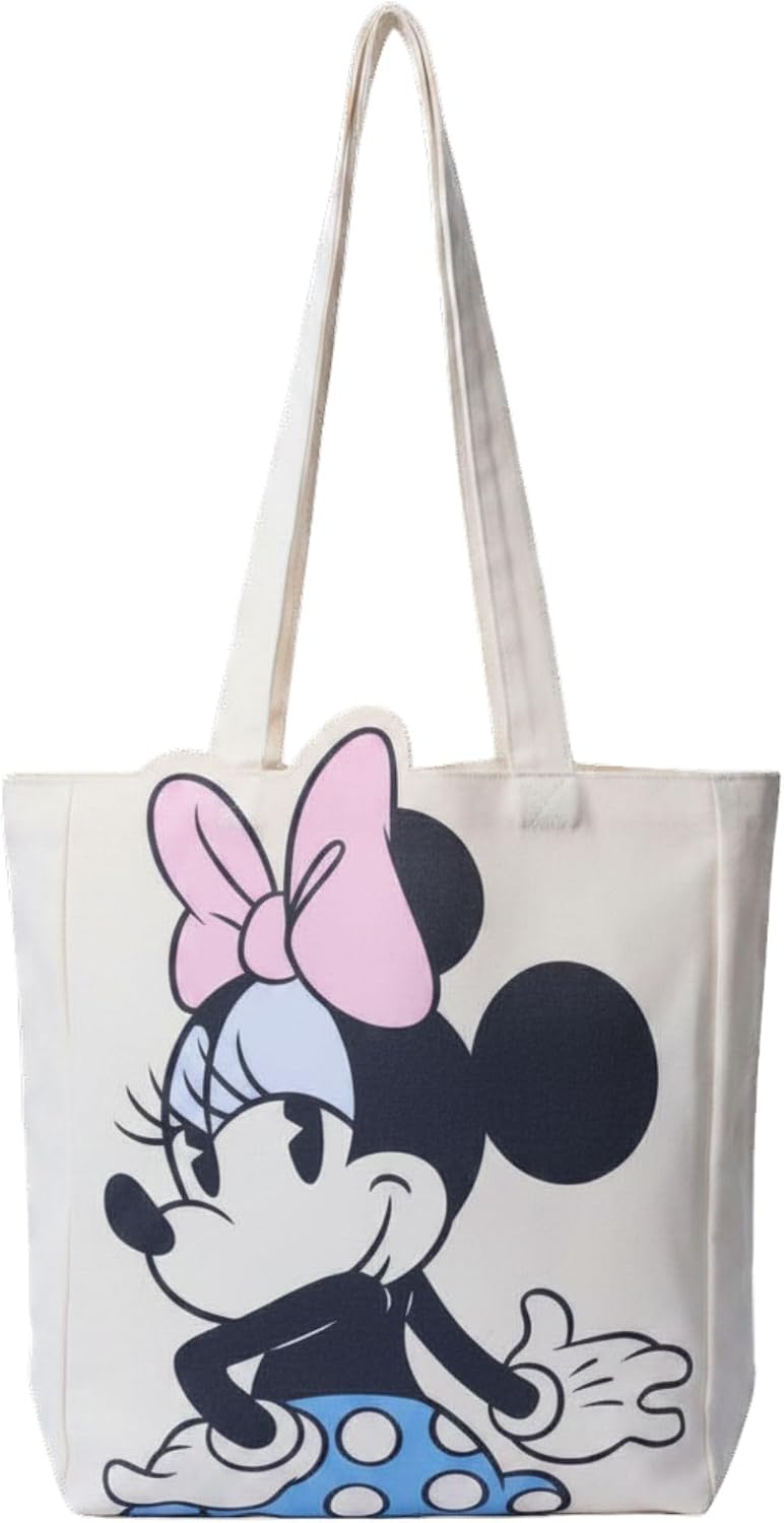 Disney Tote Pooh Eeyore Mickey Minnie Stitch Bolsa de lona
