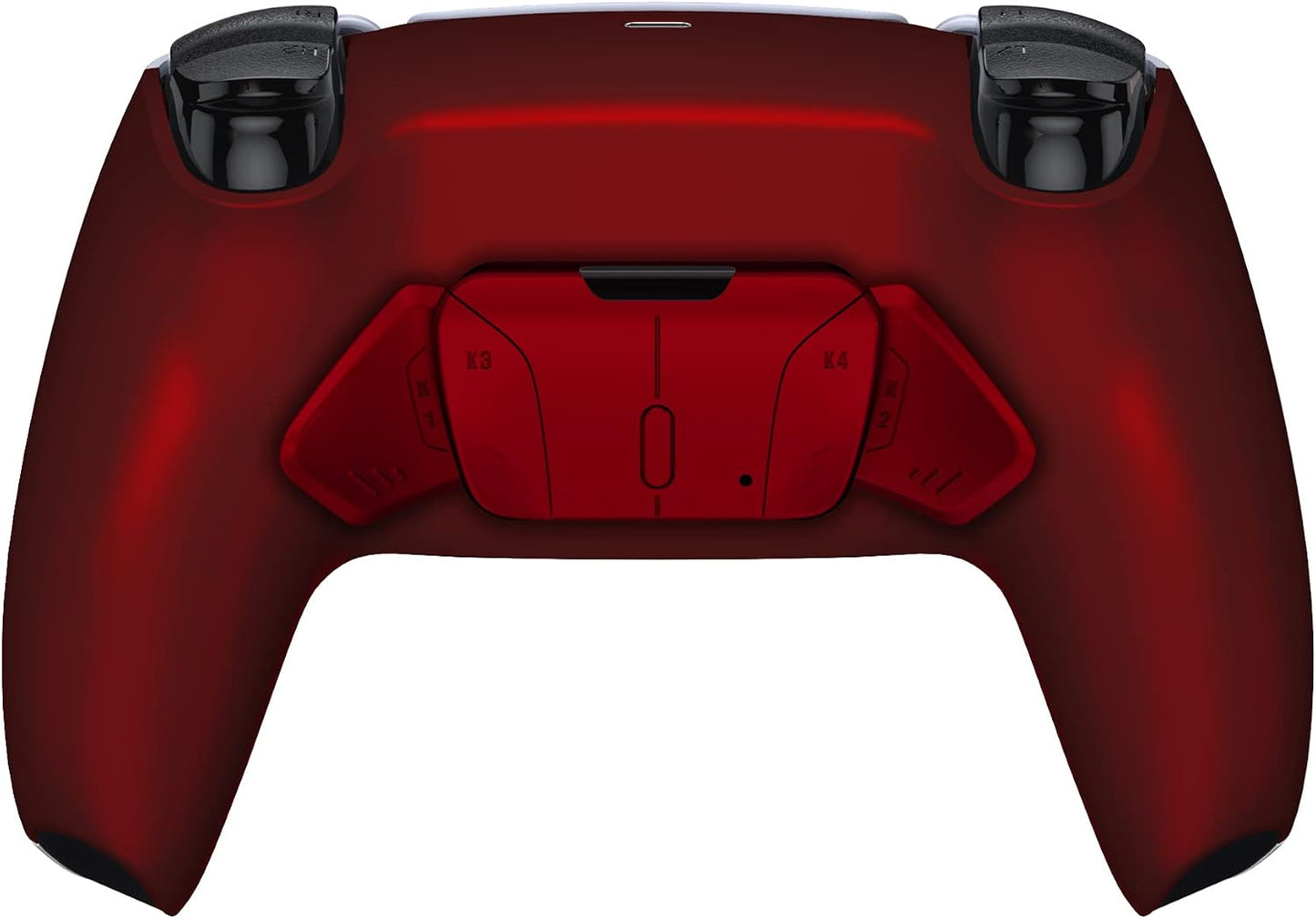 eXtremeRate Luna Rediseñado Rojo Escarlata Carcasa Frontal Touchpad...