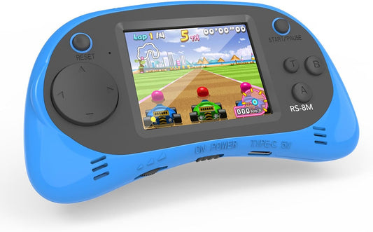 Juegos de mano para niños, videojuego retro de 16 bits con 220 jueg...
