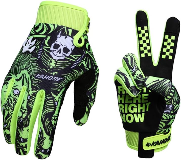 QUENLOOP Guantes de Motocicleta con Pantalla Táctil, Guantes de Mon...
