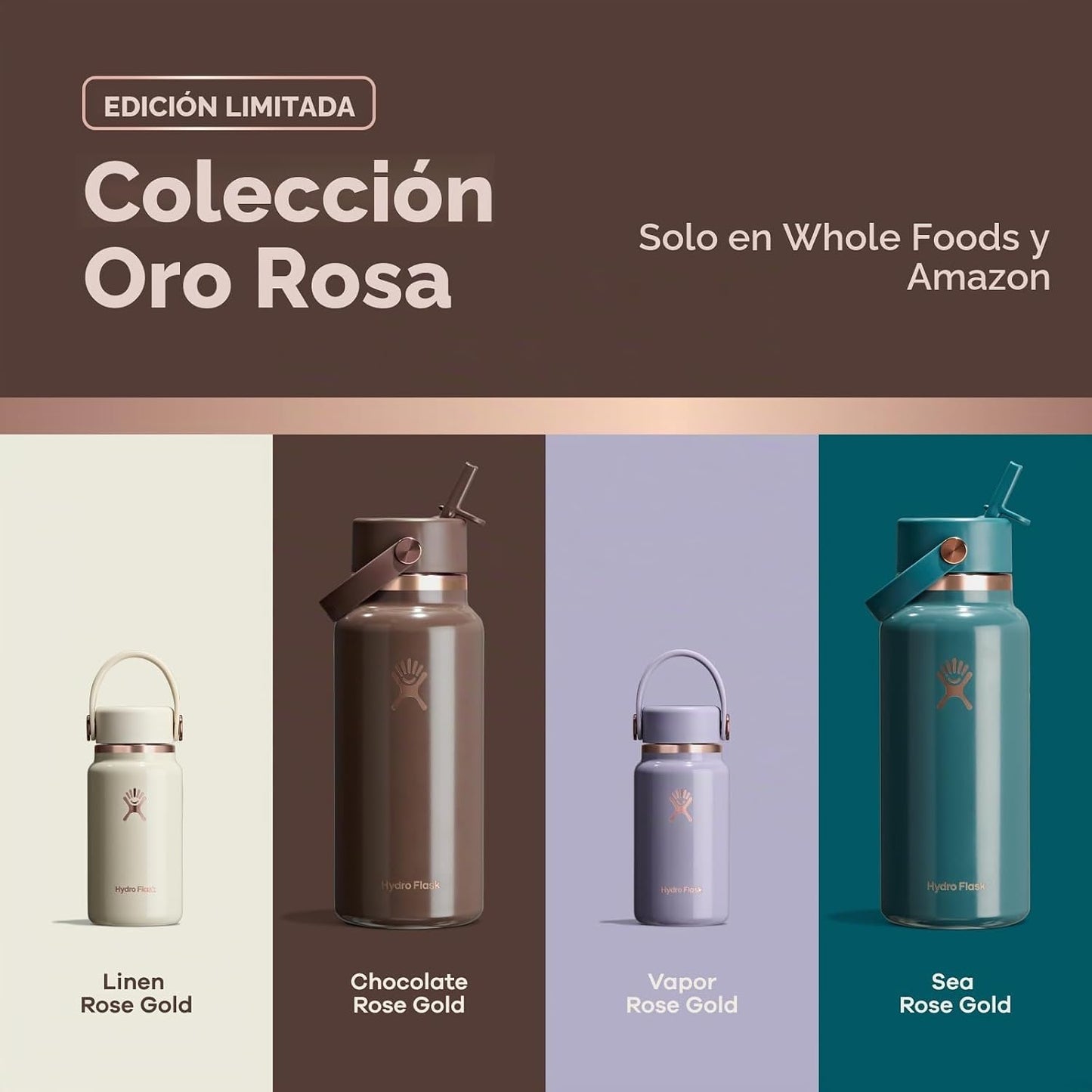 Hydro Flask Botella de agua \u2013 Acero inoxidable aislado \u2013...