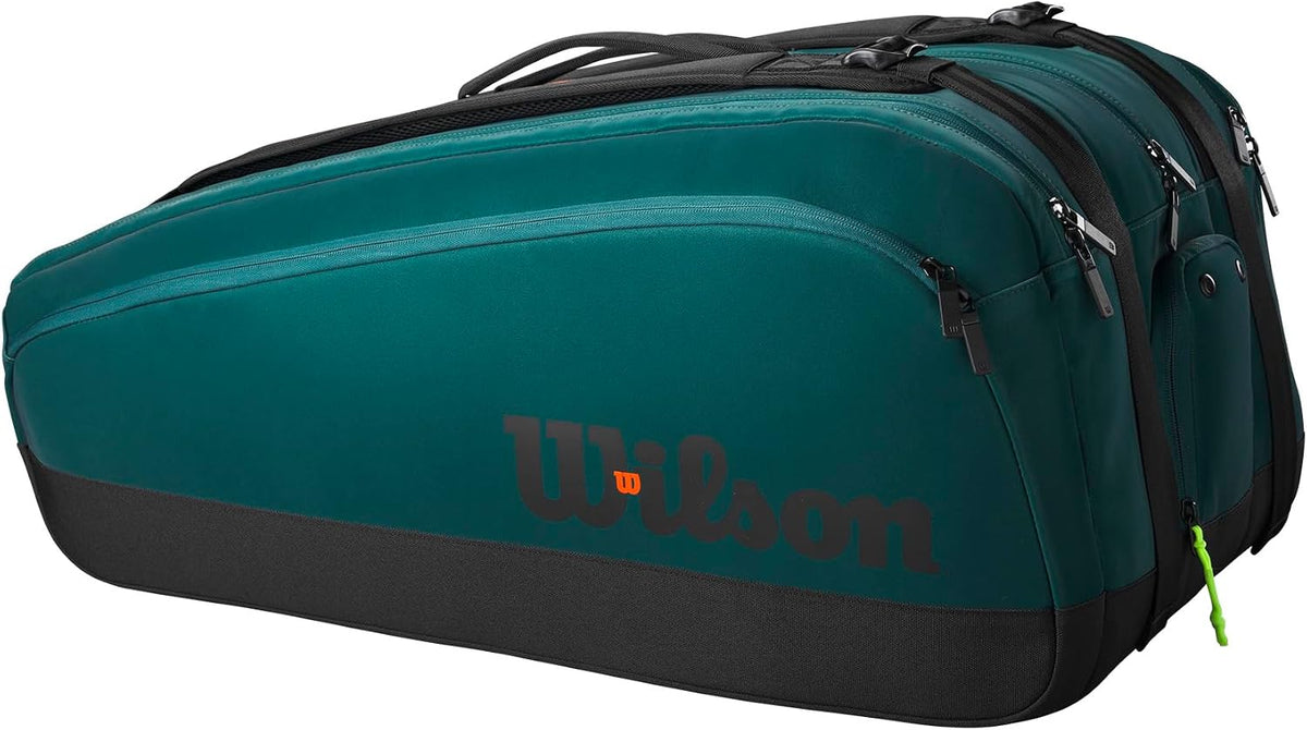 Bolsas para raquetas de tenis Wilson Blade V9 Super Tour - Verde\/N...