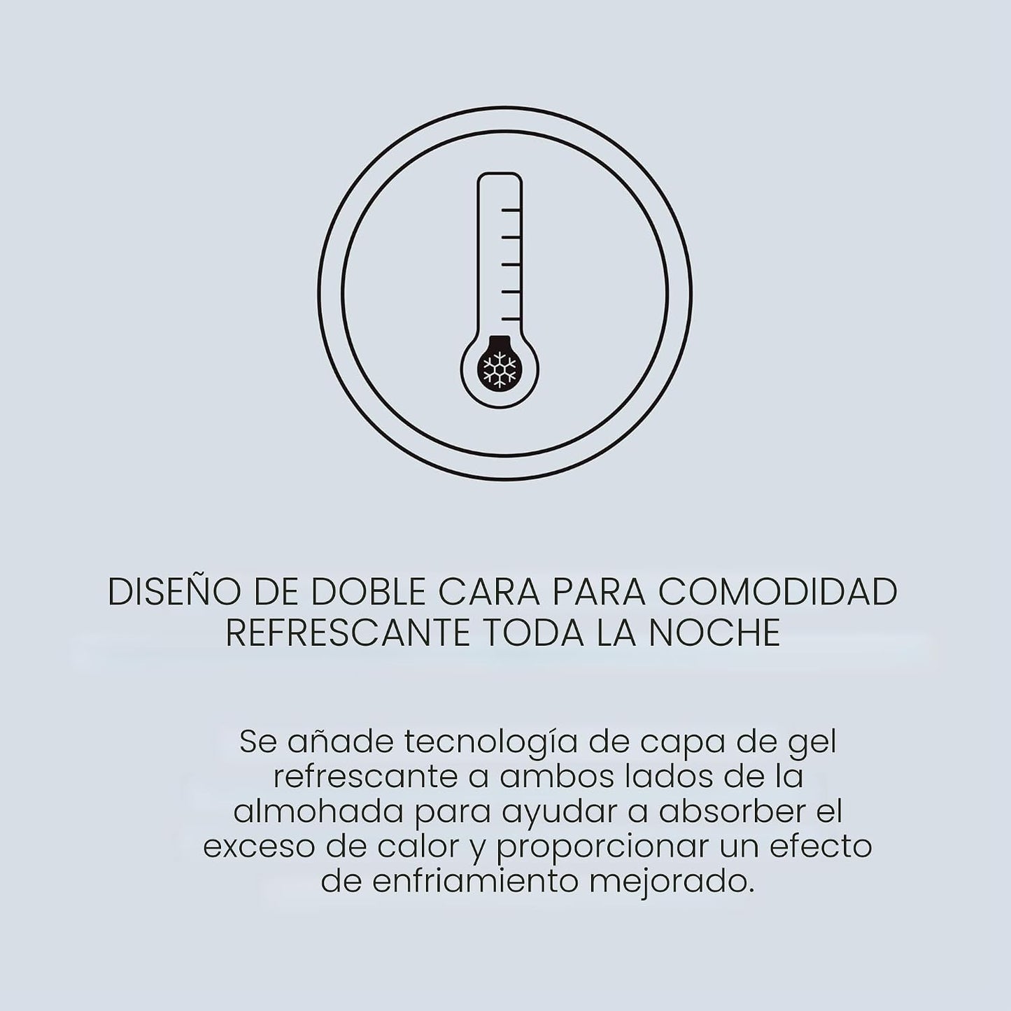 TEMPUR-Pedic TEMPUR-Cloud - Almohada refrescante doble, tamaño Quee...