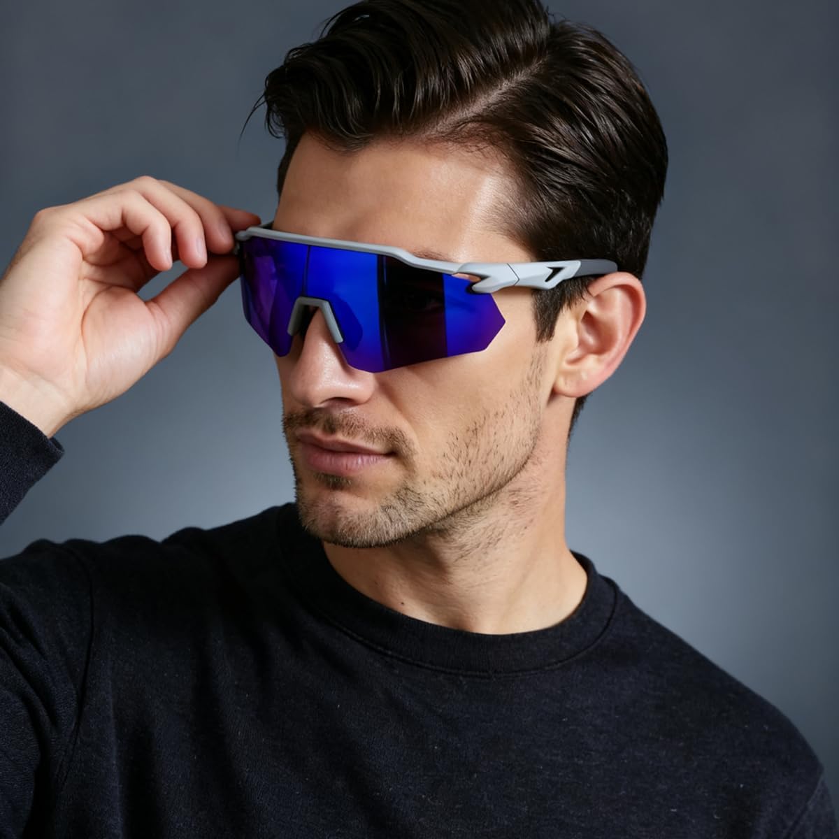 SEKKAF Gafas de sol deportivas polarizadas para hombres y mujeres,...