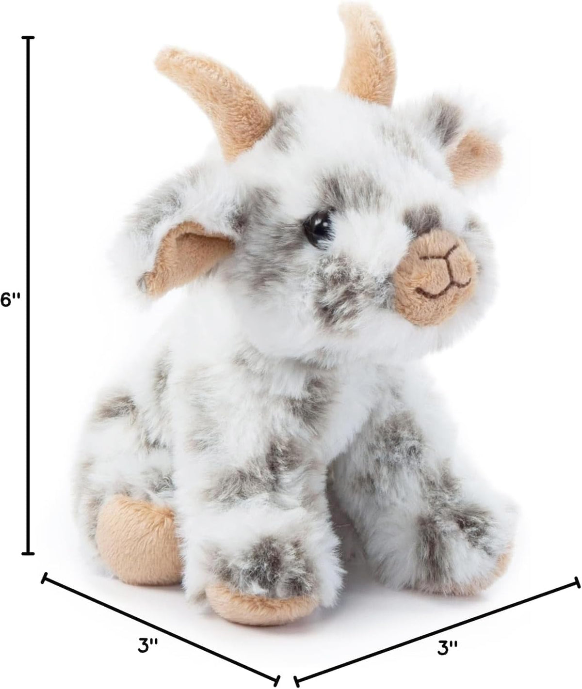 The Petting Zoo - Peluche de cabra de la granja de juguete, regalos...