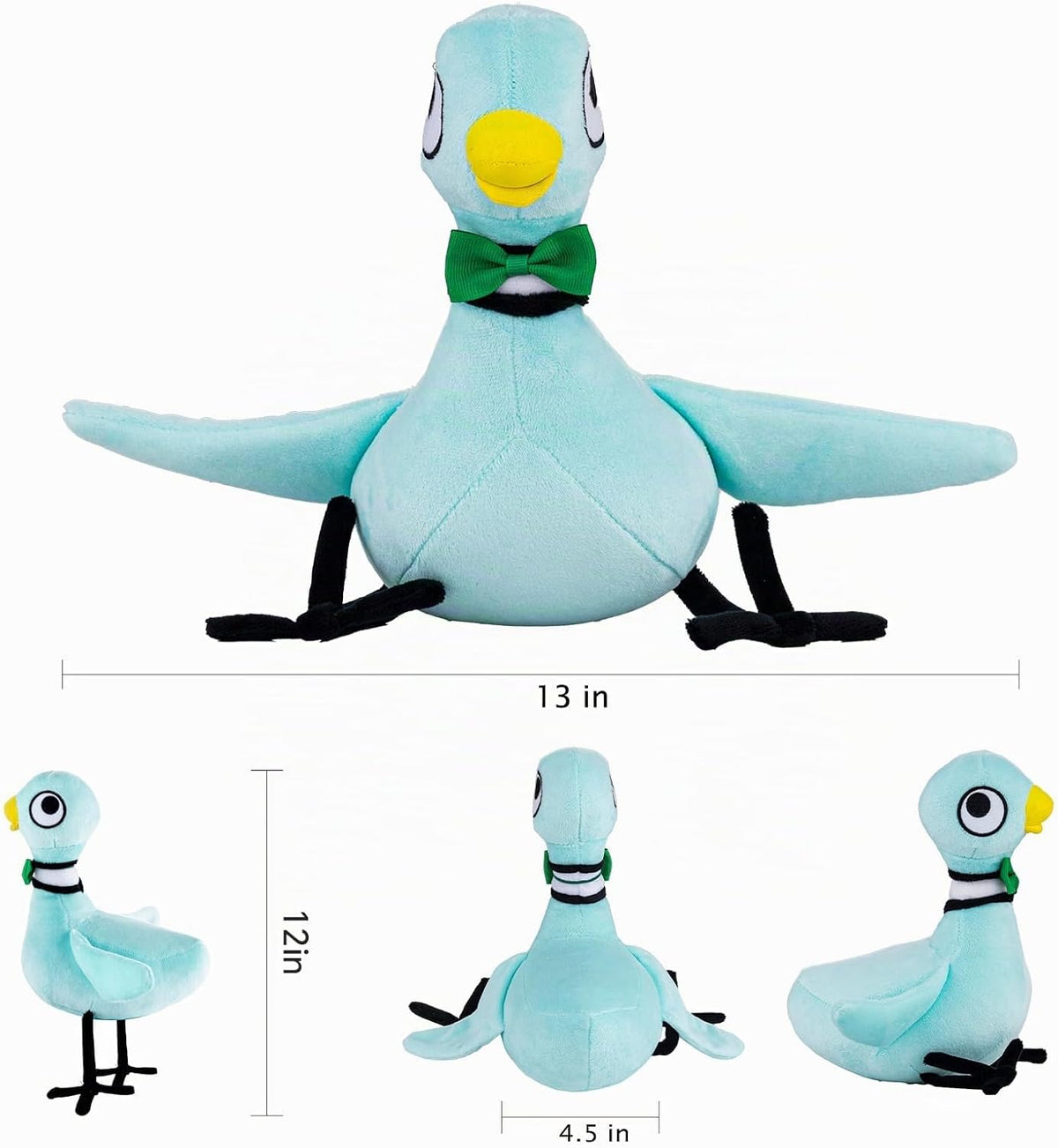 Don't Let The Pigeon Drive The Bus Peluche para la Serie de Lib...