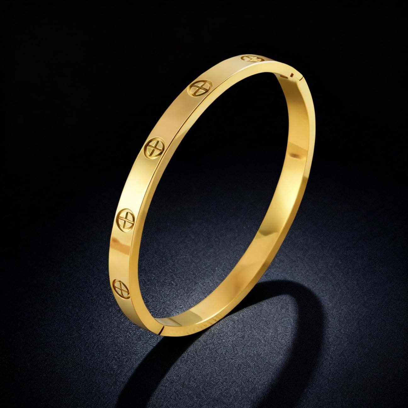 Ntutrxk Pulseras de oro para mujer - 4 piezas\/3 piezas, juego de p...