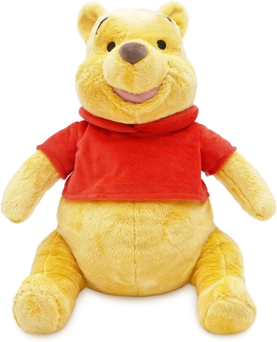 Disney Store - Peluche oficial de Winnie The Pooh, juguete suave me...