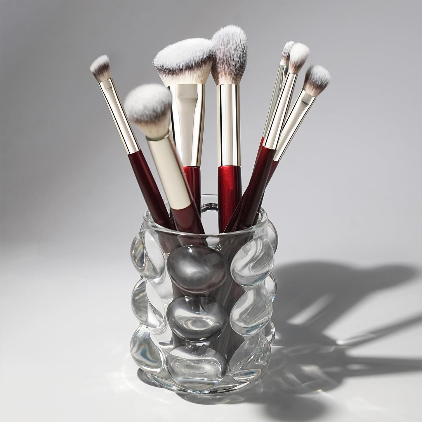 BElLI - Brocha de maquillaje base y contorno para fórmulas líquidas...