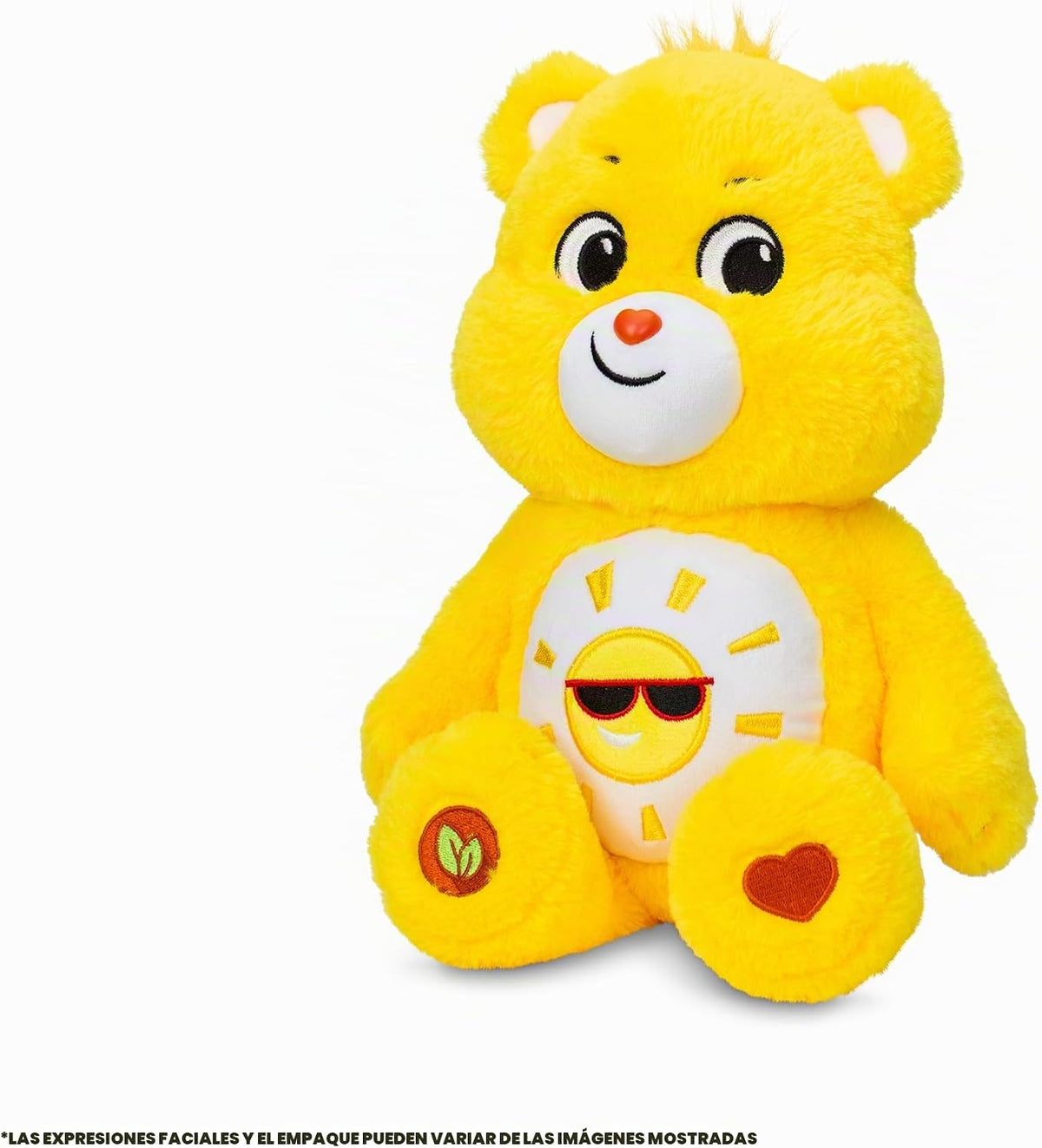 Care Bears Oso de Peluche de 35 cm Funshine - Tamaño Mediano - Pelu...