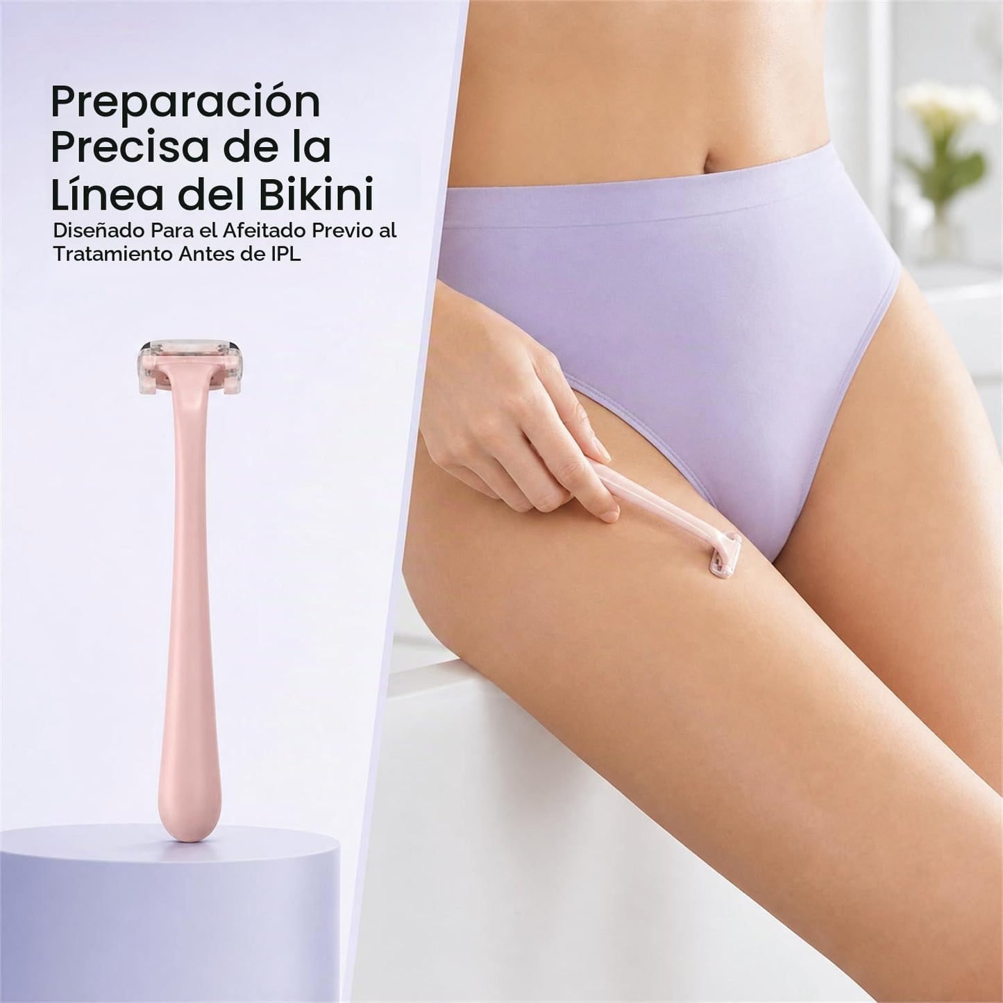 Ulike Dispositivo de depilación Air 4 IPL con maquinilla de afeitar...
