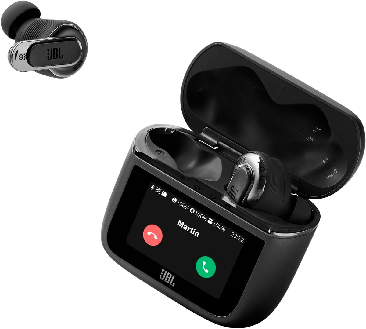 JBL Tour Pro 3 True Wireless Earbuds, cancelación inteligente de ru...