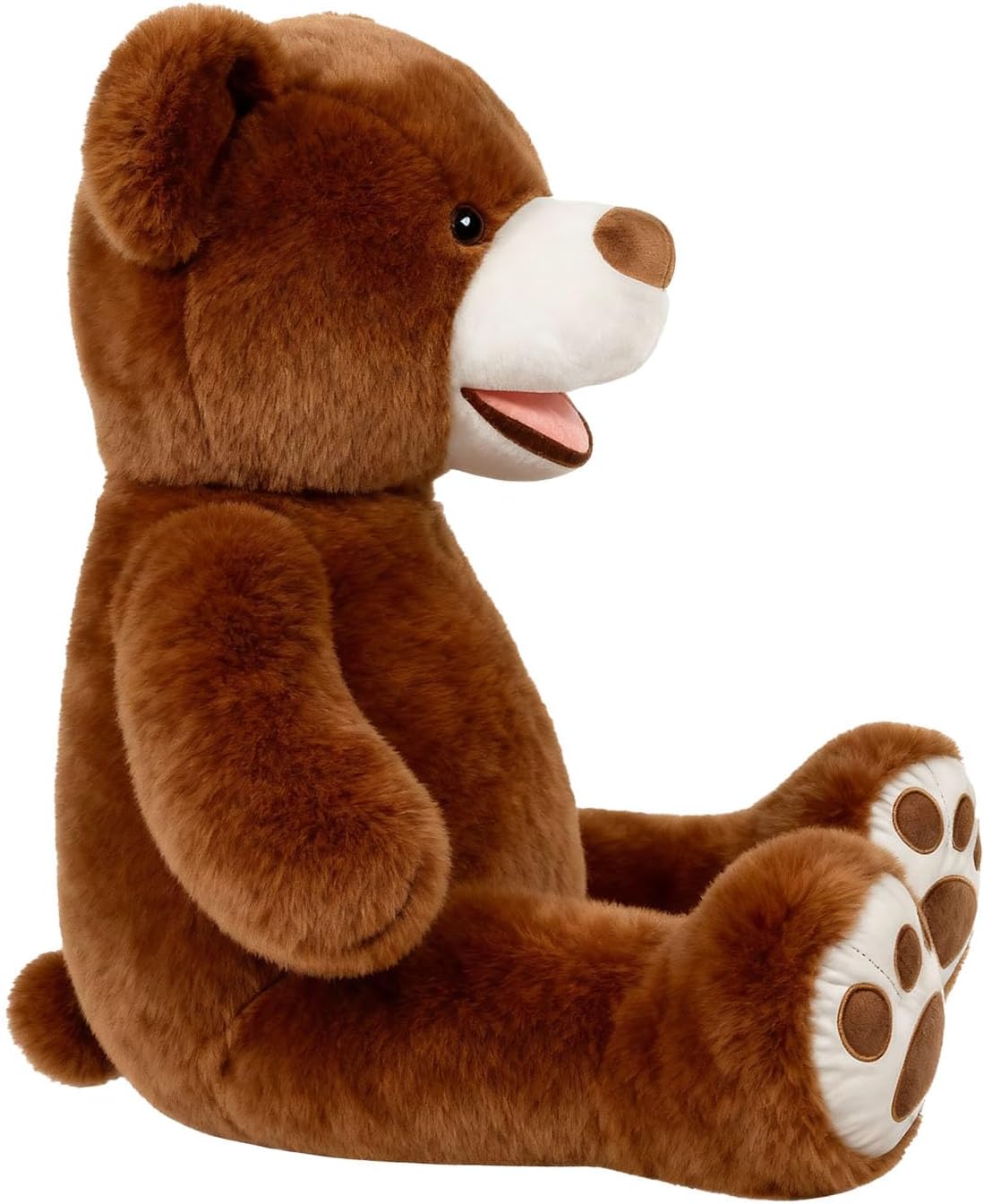 SRANWOW Oso de peluche gigante súper suave con detalles de pata (ma...