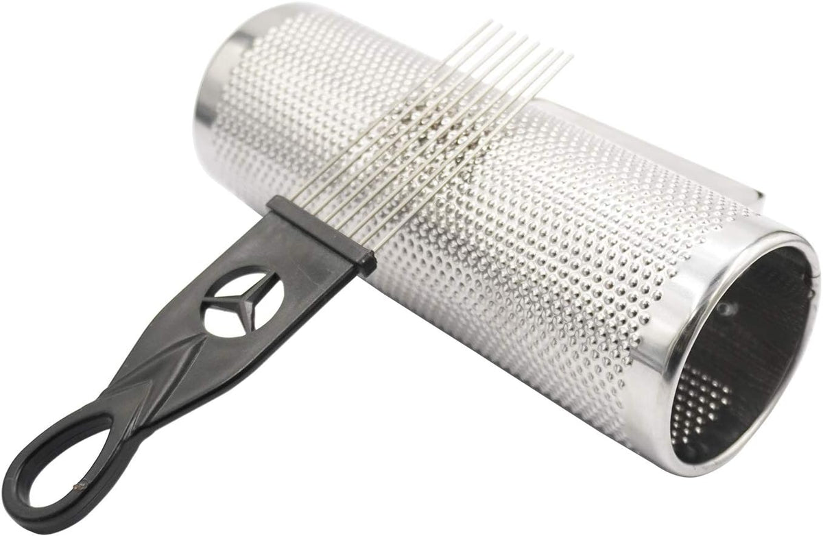 EastRock Güiro Shaker de Acero Inoxidable de 8" x 3" Instru...