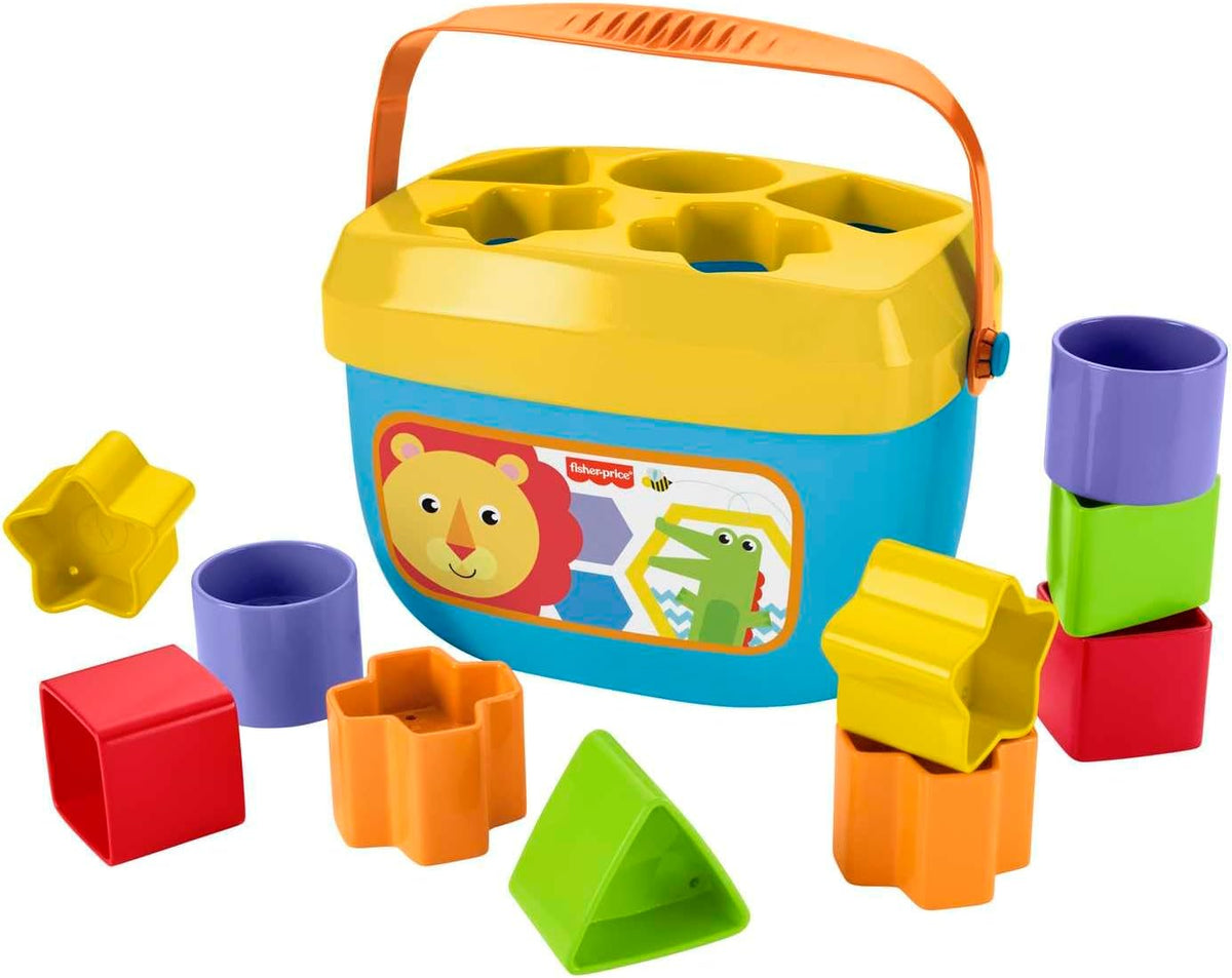 Juego de bloques para bebés Baby's First Blocks de Fisher Price...