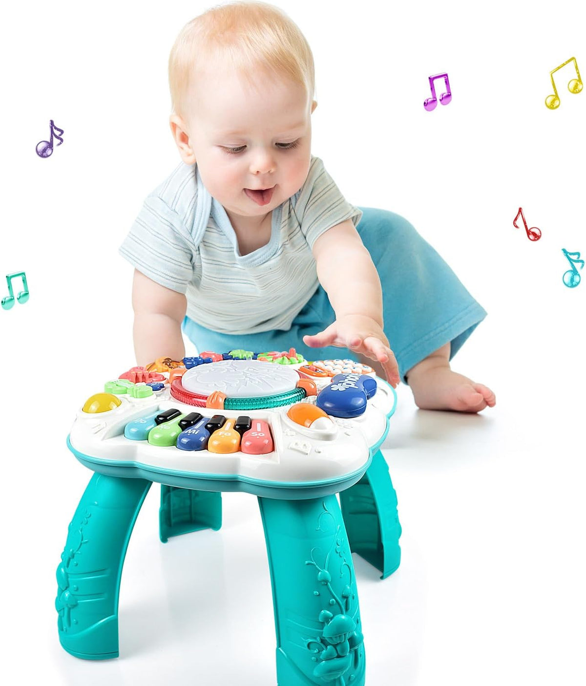 WEYARIXA Juguete para bebé: juguetes musicales atractivos para bebé...