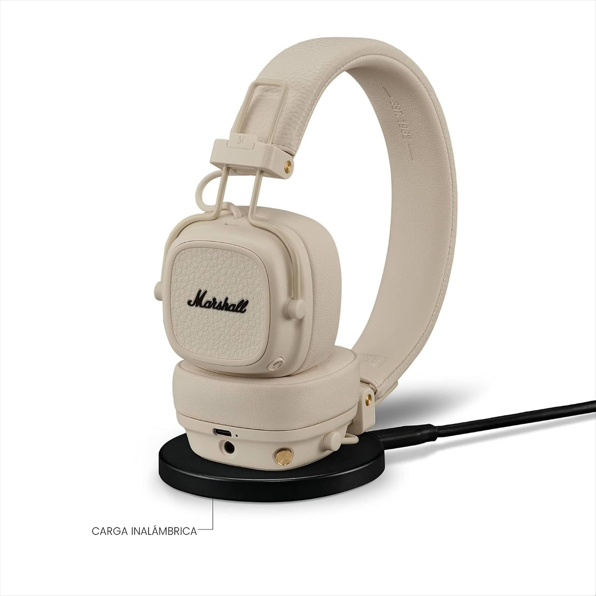 Marshall Major V - Auriculares inalámbricos con Bluetooth para uso...