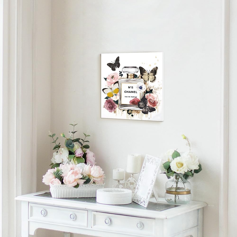 Dream Land Lienzo decorativo para pared con botella de perfume: ima...