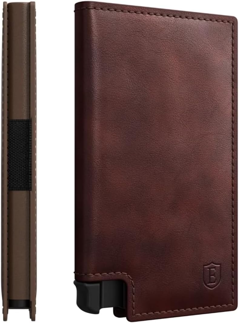 Ekster Parliament (Colección '18) - Cartera de piel fina con bl...