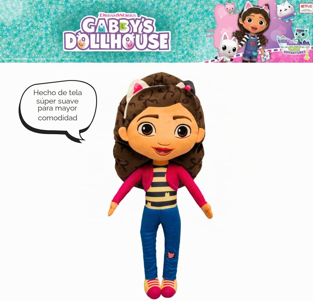 Franco DreamWorks Gabby's Dollhouse Ropa de Cama para Niños - A...