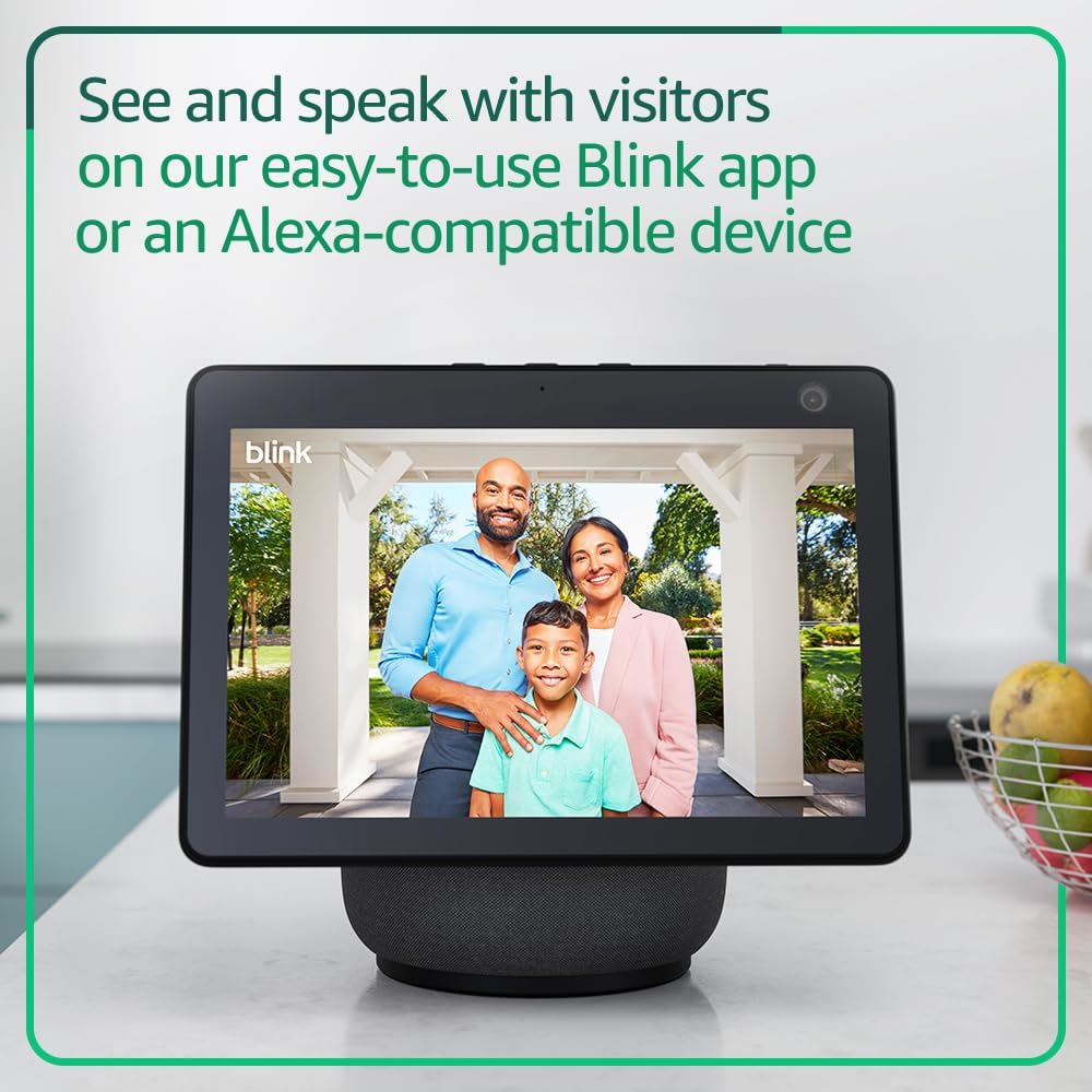 Blink Video Doorbell + Outdoor 4: Cámaras de seguridad inteligentes...