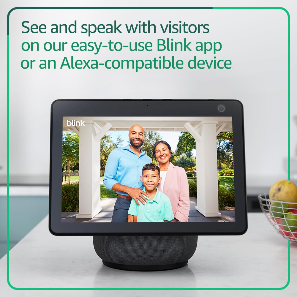 Blink Video Doorbell + Outdoor 4 XR: Cámaras de seguridad inteligen...