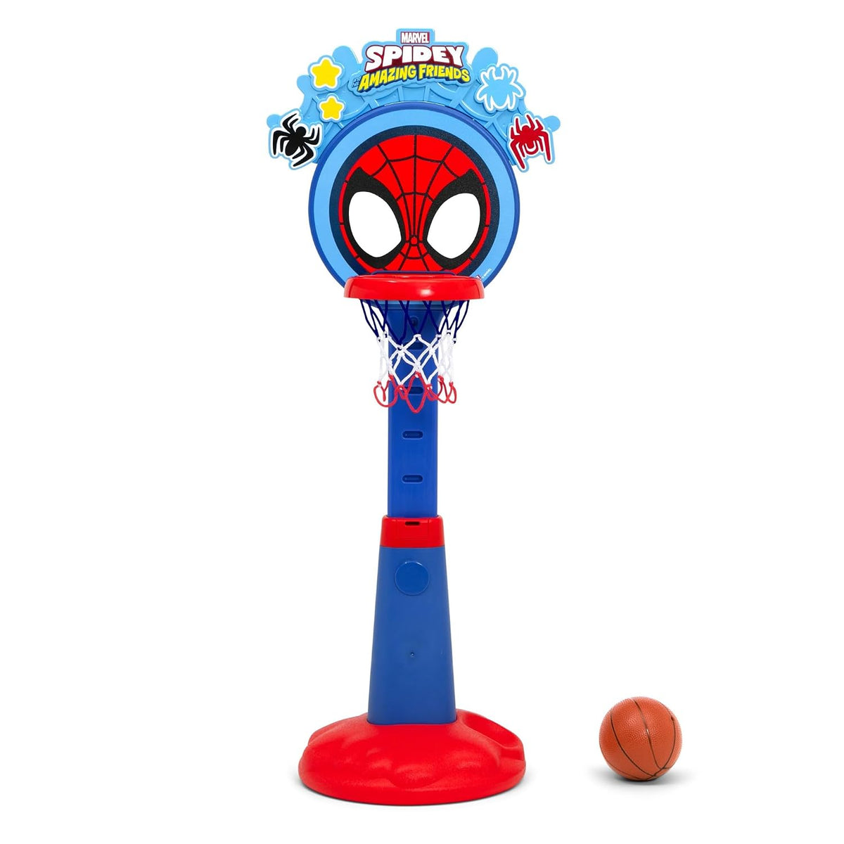 Spidey and His Amazing Friends - Juego de baloncesto de plástico de...