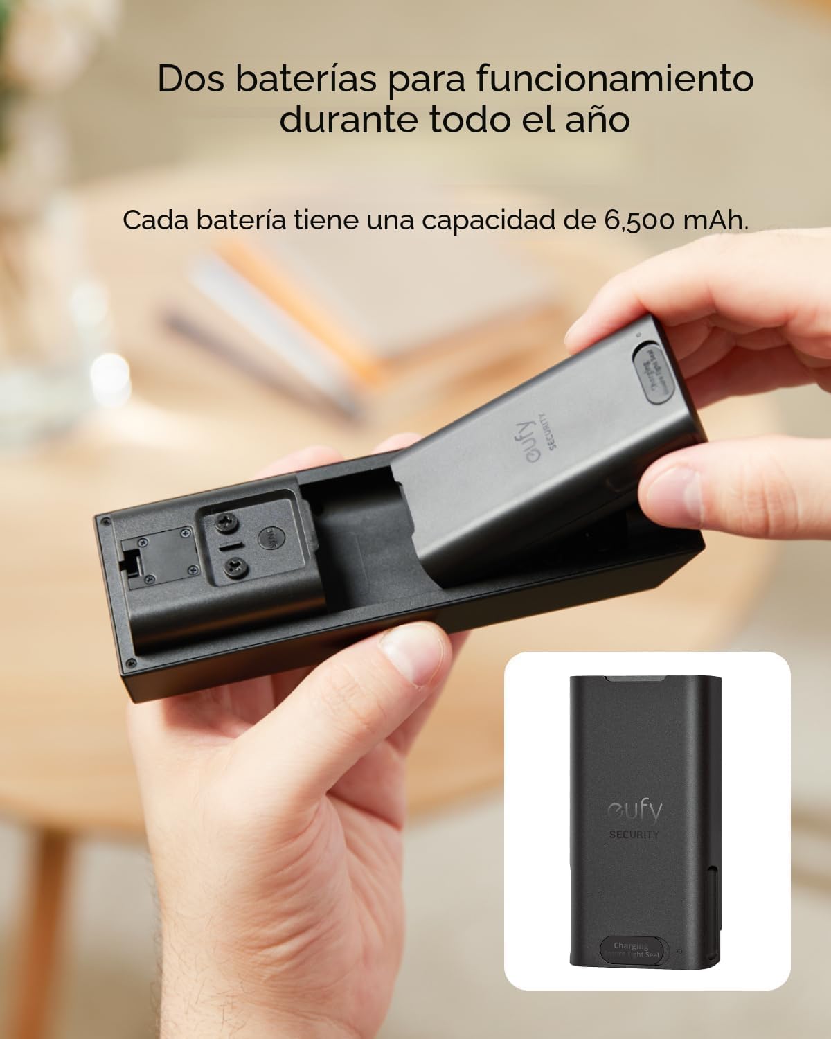 eufy Security Kit de timbre de video E340 con batería, 2K FHD, 8GB...