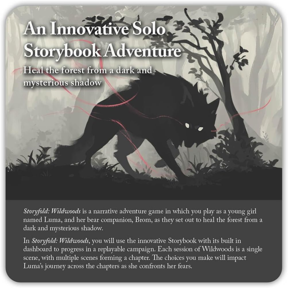 Storyfold: Wildwoods \u2013 Juego de Mesa Narrativo en Solitario |...