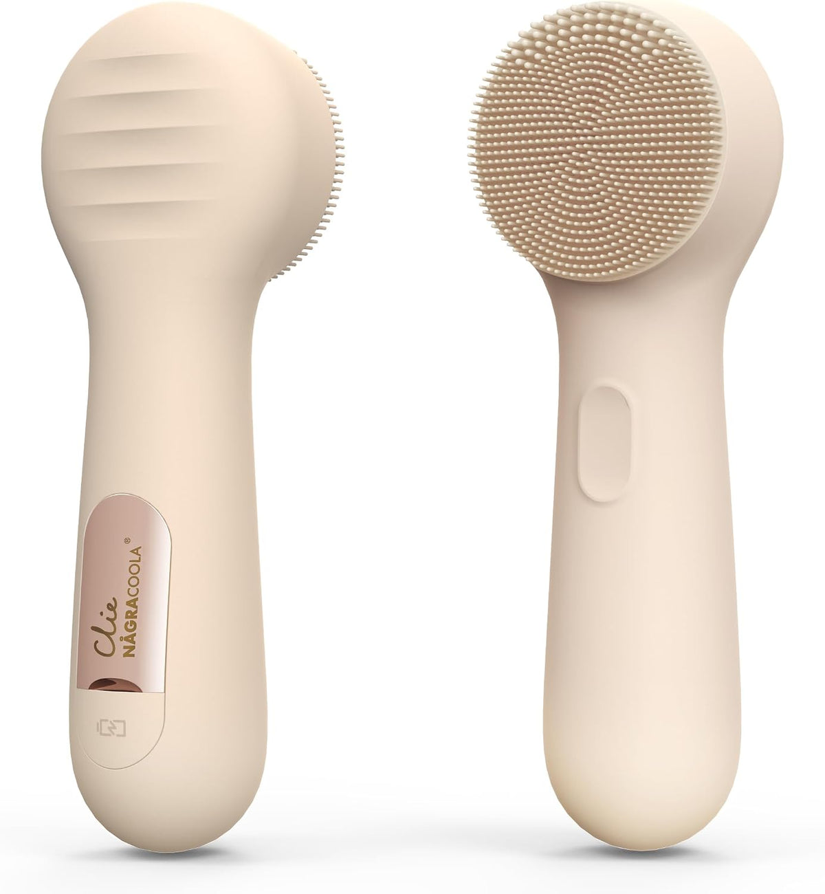 Cepillo Exfoliante Facial de Silicona, NågraCoola CLIE 2.0 Cepillo...