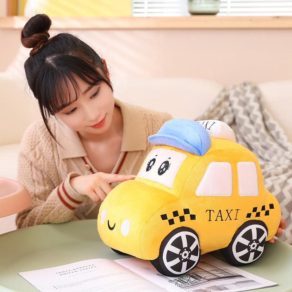 XIYUAN Coche de peluche de auto de felpa de simulación de autobús e...
