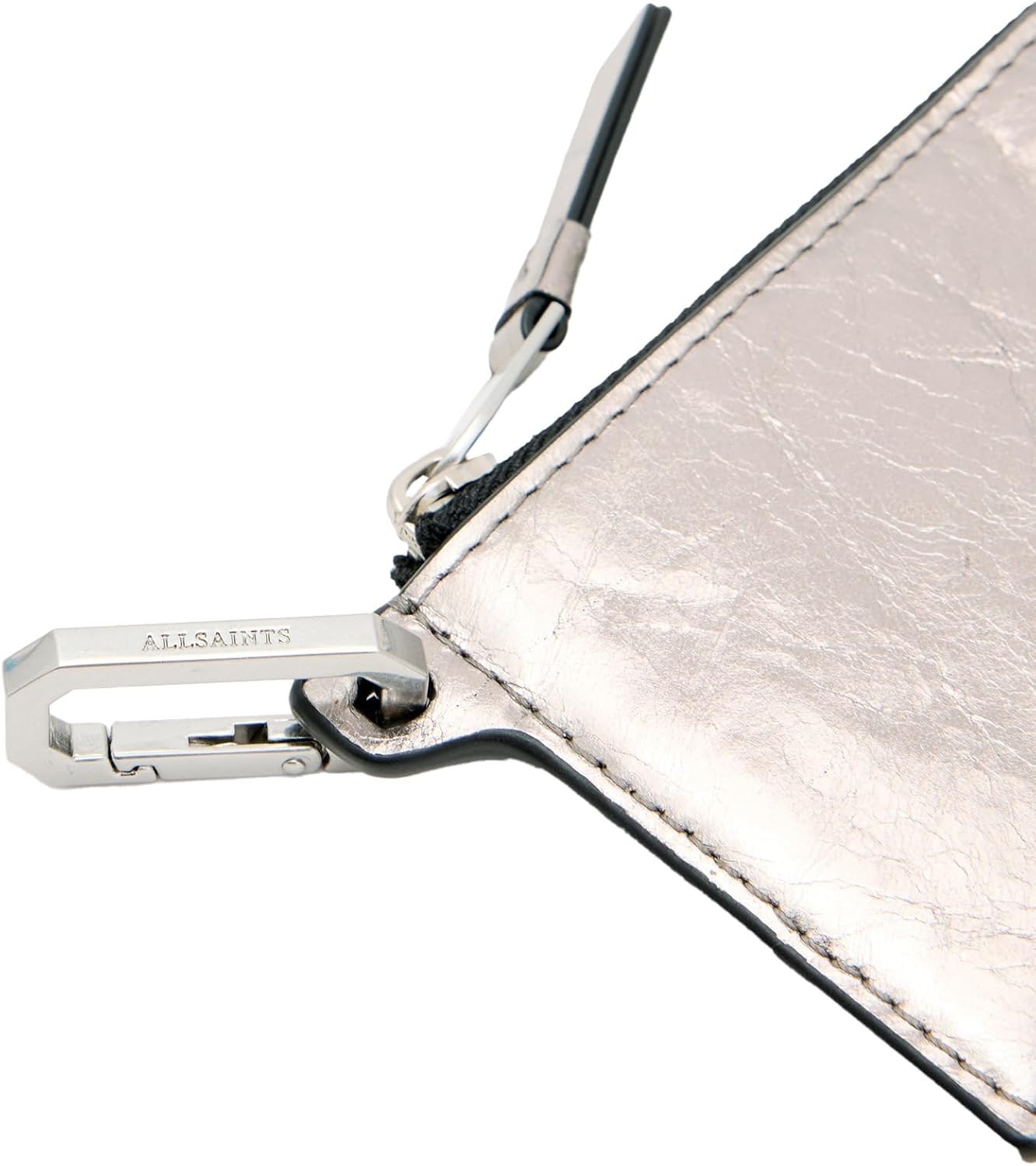 AllSaints, Gunmetal Grey, Pequeña, Cartera Remy