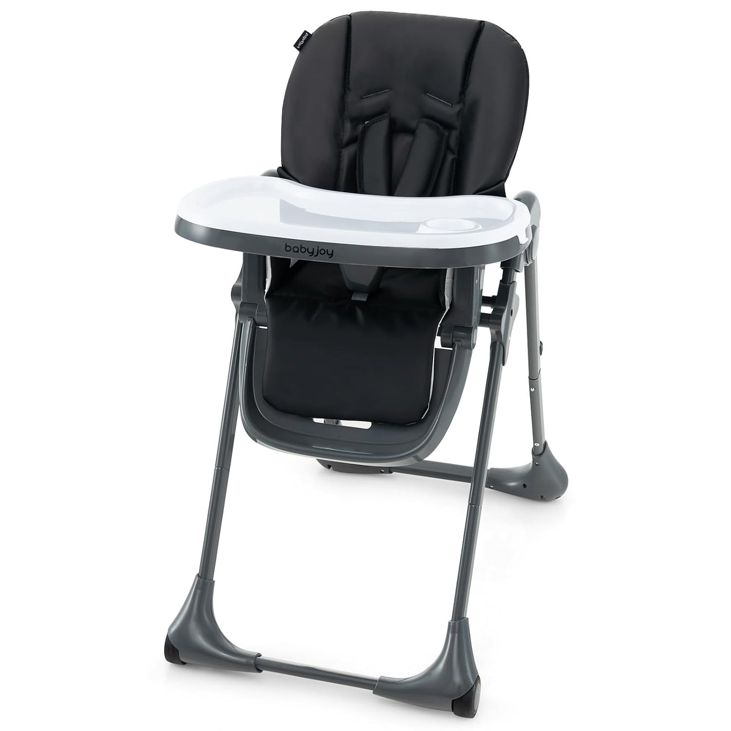 BABY JOY Silla alta convertible para bebés y niños pequeños, altura...