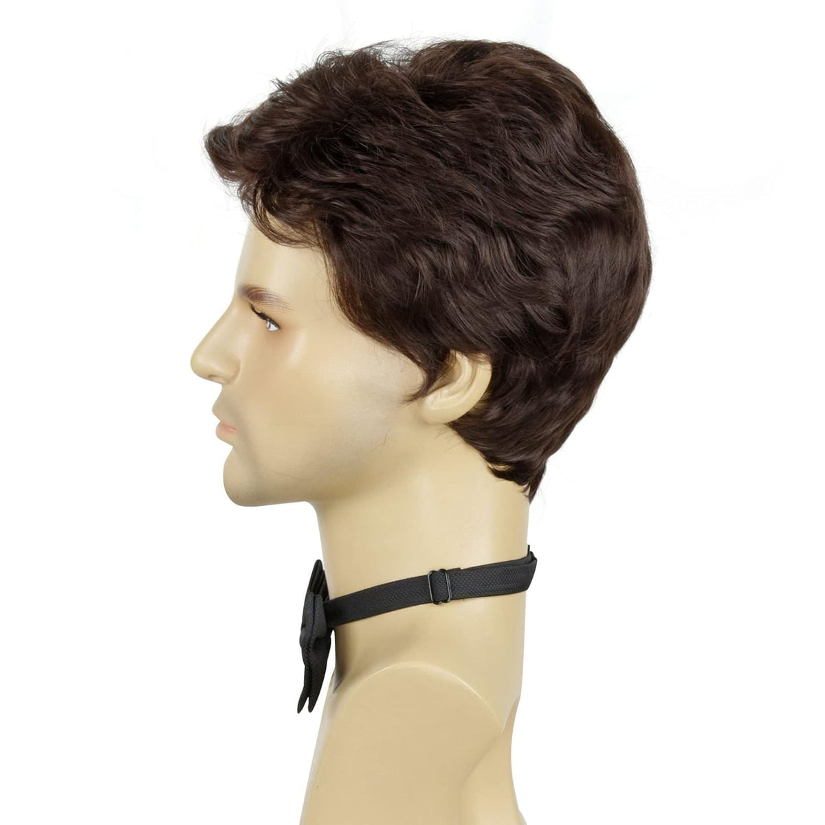 BCHR Pelucas marrones para hombre, peluca corta para hombre, resist...