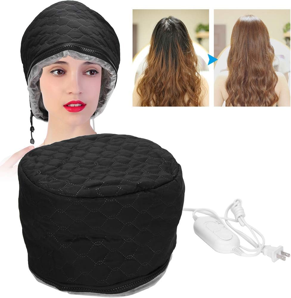 Longzhuo Vaporizador de cabello para acondicionador profundo, tapa...
