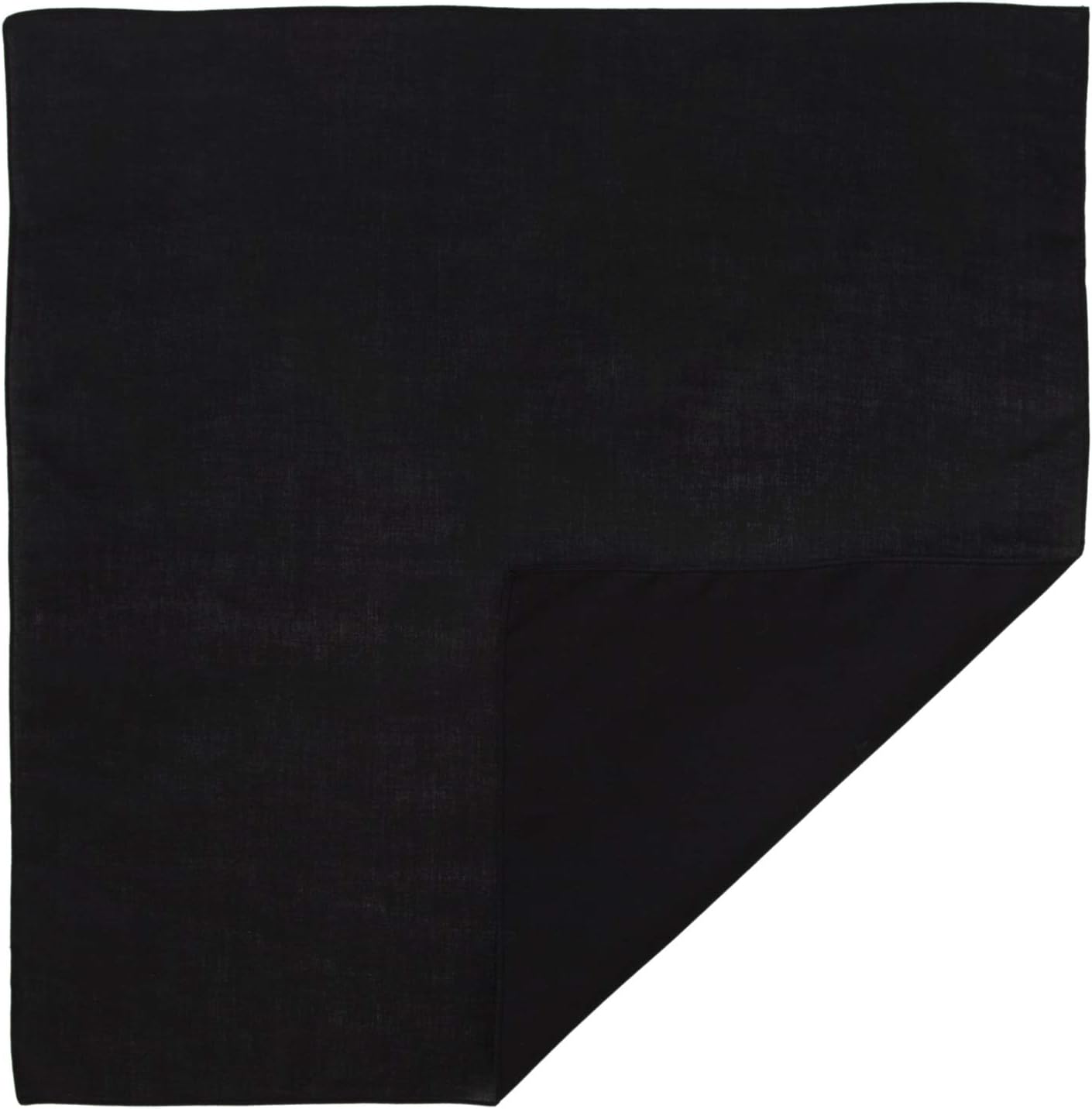 Bandanas grandes de 100 % algodón de color liso y blanco (22 pulgad...