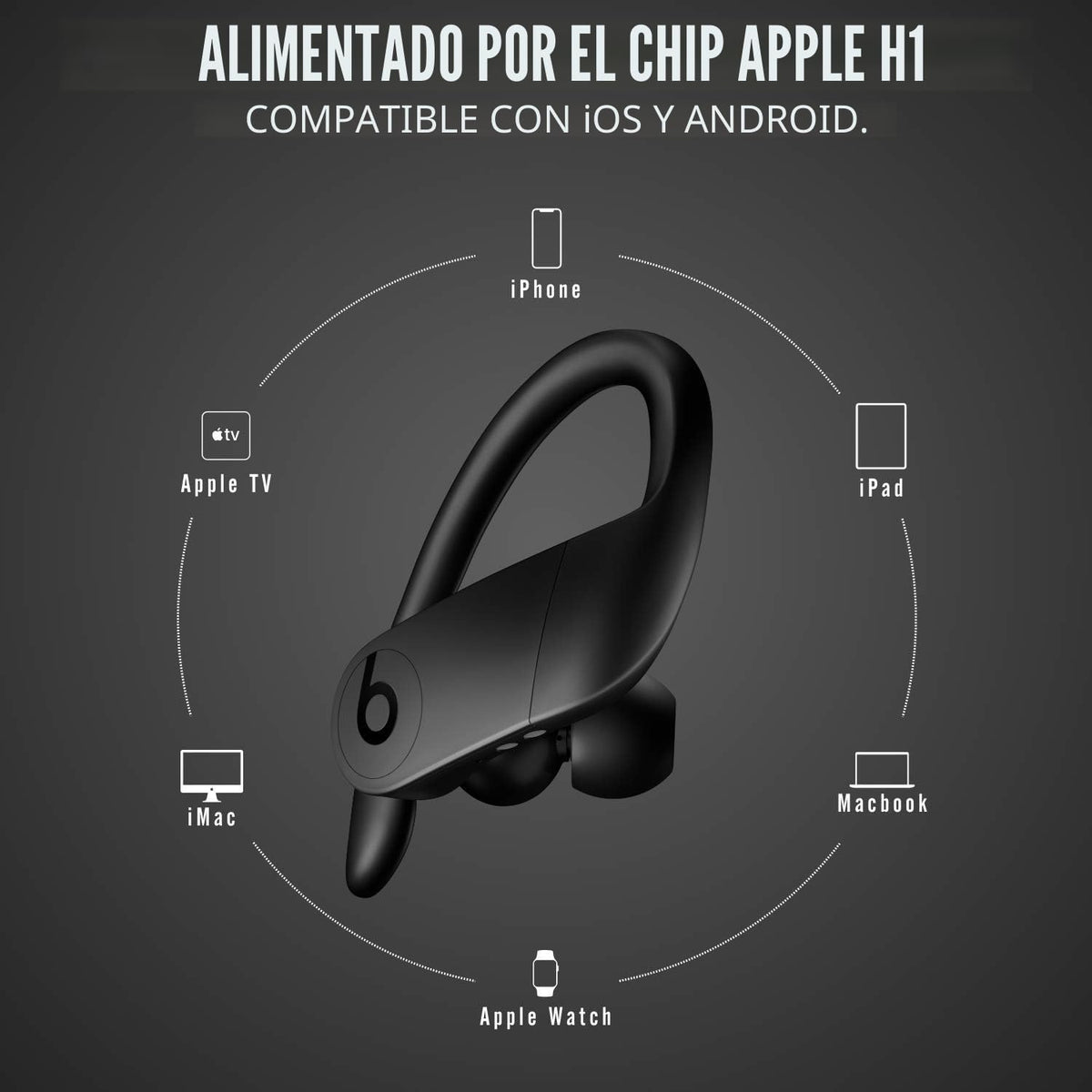 PowerBeats Pro - Auriculares Bluetooth totalmente inalámbricos y de...