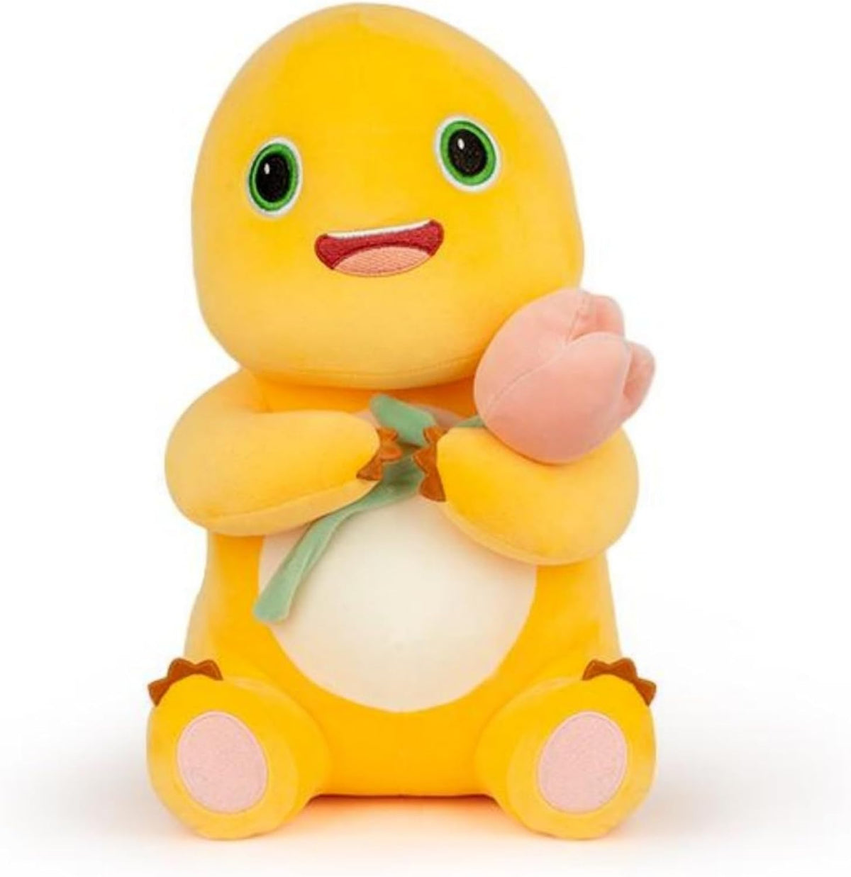 Adorlynetty Animal de peluche de dinosaurio, 11.8 pulgadas, lindo d...