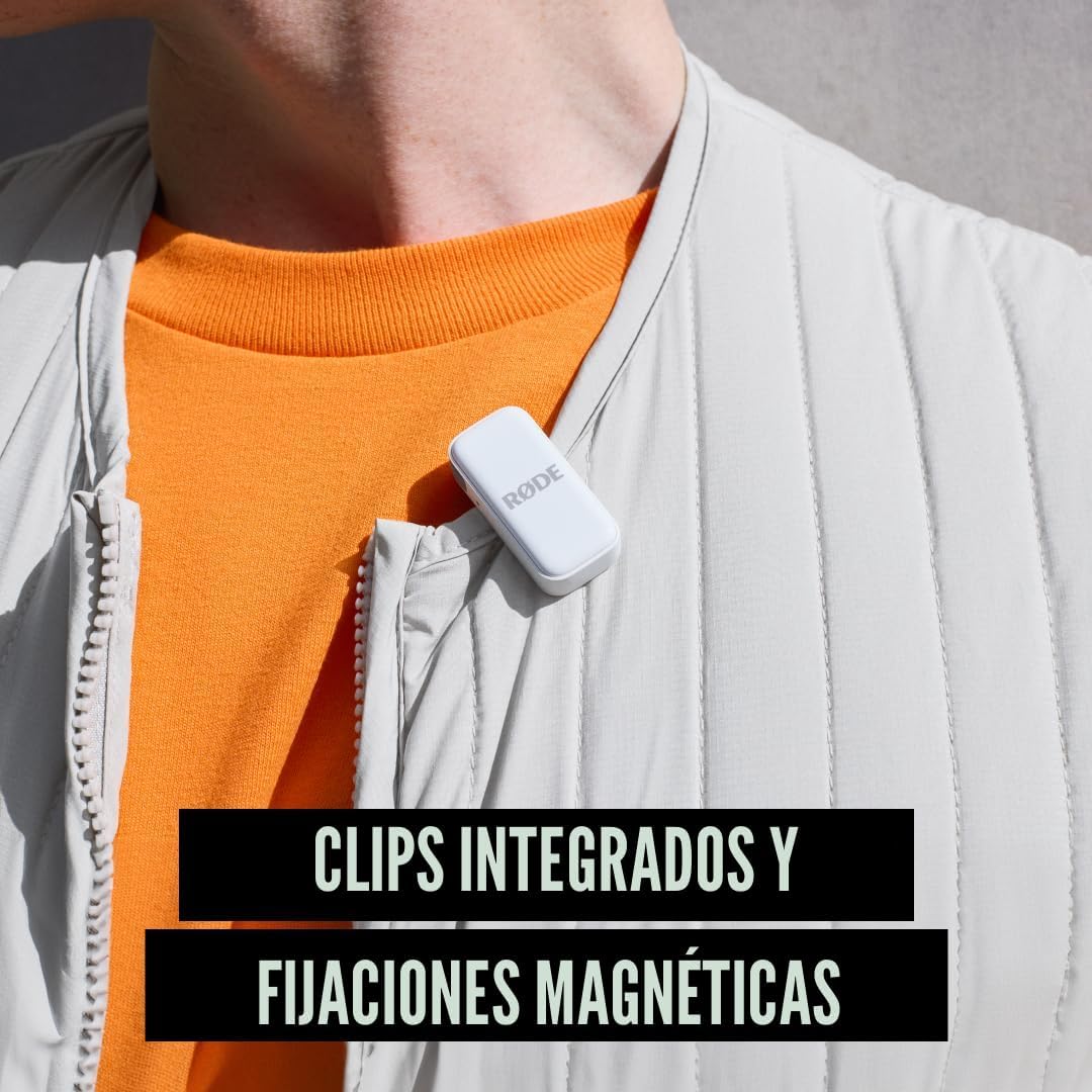 RØDE Micrófono inalámbrico Micro - Micrófono inalámbrico compacto,...