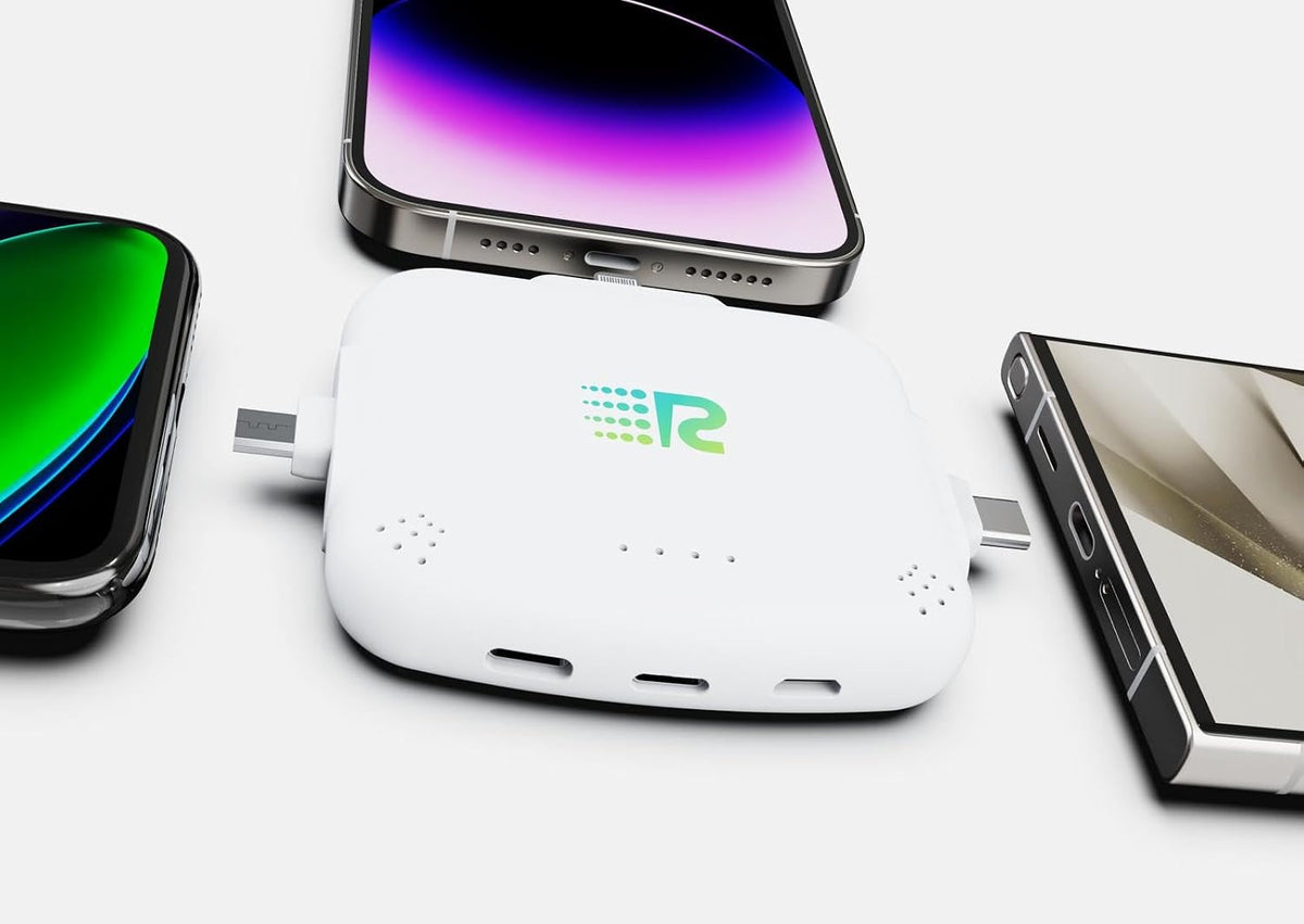 Rush Charge Universe 3 en 1 Cargador Portátil \u2013 3300mAh, Carga...