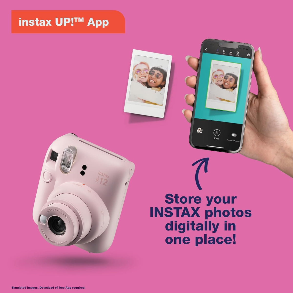 Fujifilm Instax Mini 12 Cámara Instantánea - Verde Oliva