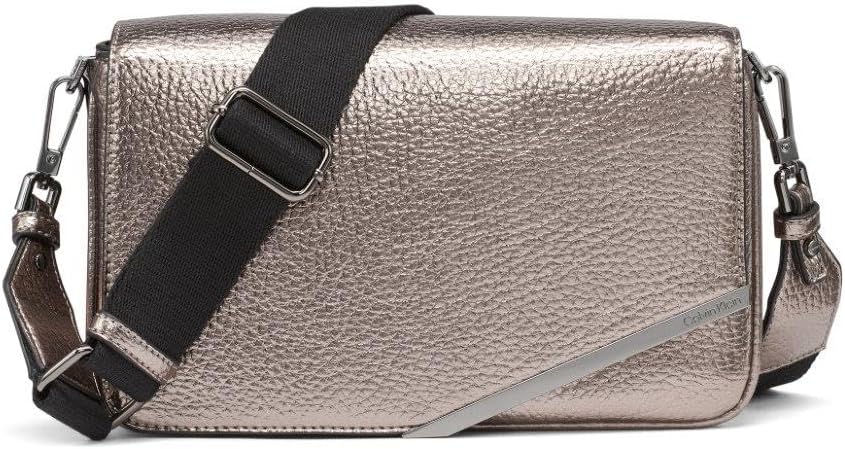 Calvin Klein Ria Organizational - Bandolera con solapa para mujer