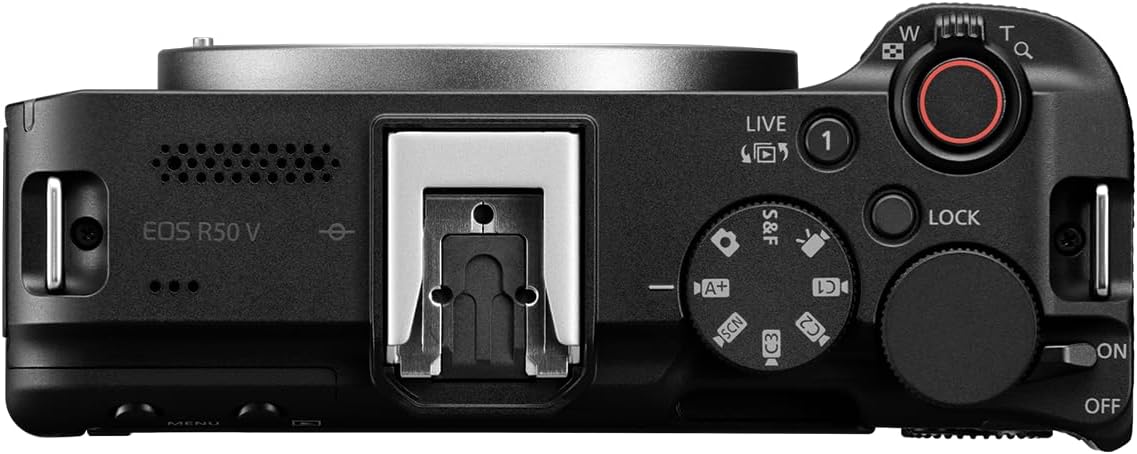 Canon EOS R50 V - Cámara sin espejo con lente RF-S14-30mm F4-6.3 is...
