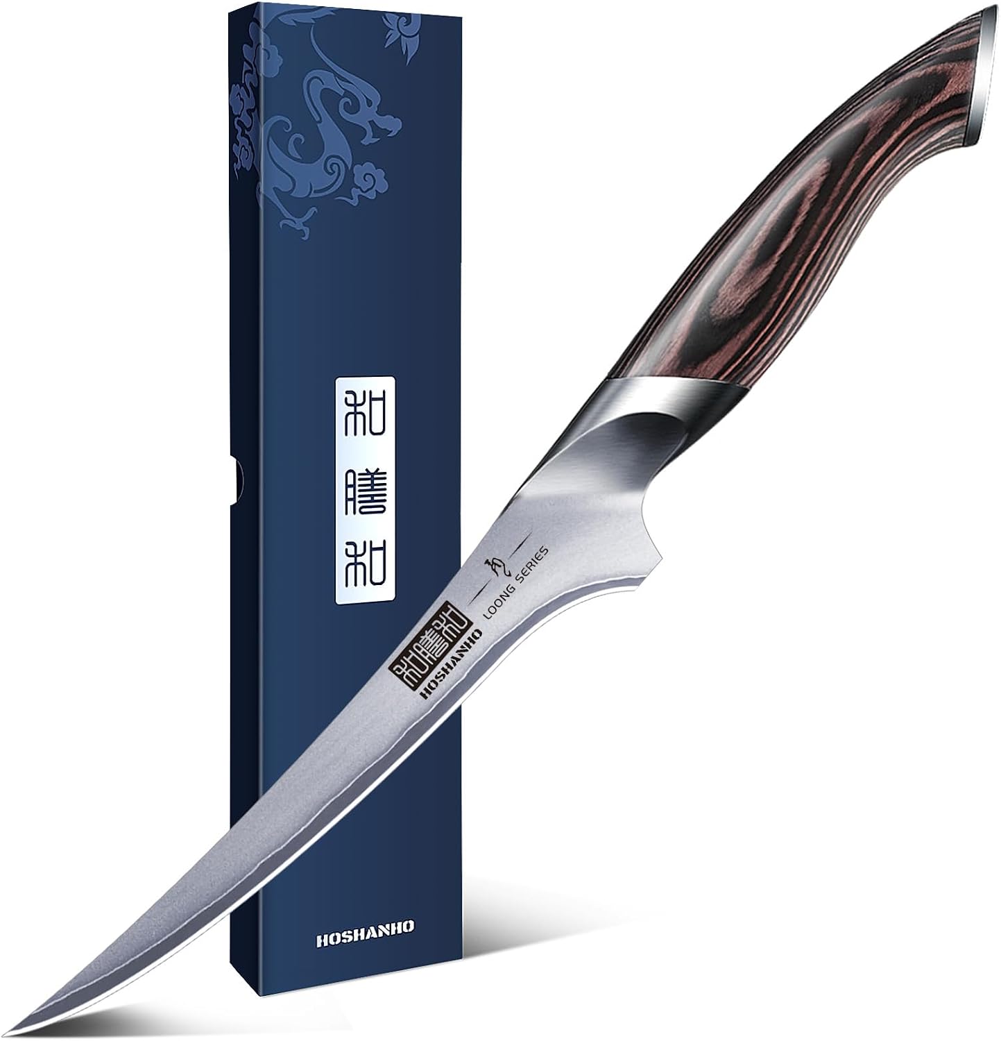 HOSHANHO - Cuchillo de filetear de 7 pulgadas, cuchillo para deshue...