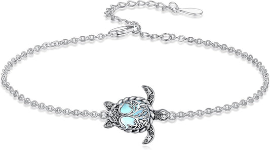 YYB Juego de joyas de tortuga marina para mujer, dije de árbol de l...